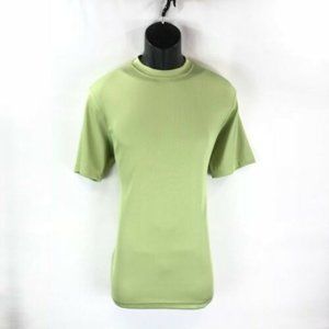 LOG-IN UOMO Men's Mint Green T-shirt Ribbed
